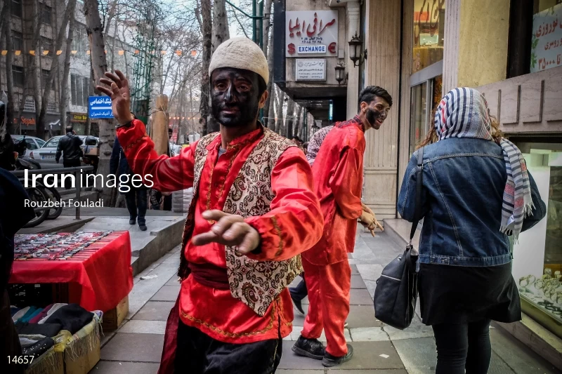 Nowruz at the Tajrish street in Tehran