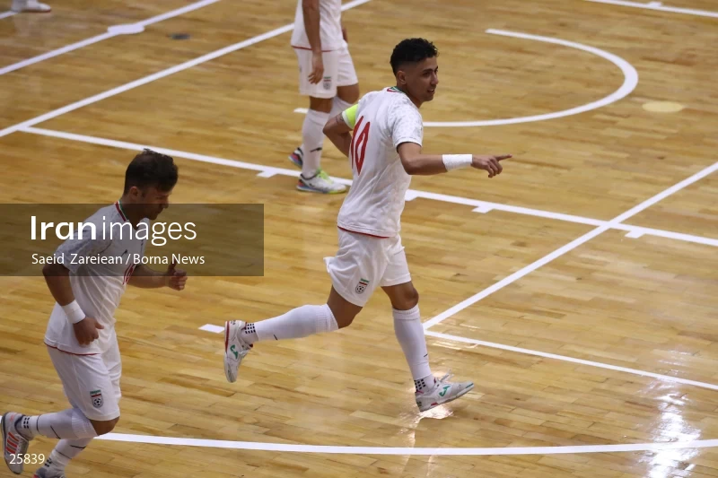 Iran Vs Uzbekistan Friendly Futsal match
