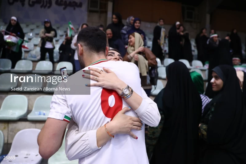 Iran Vs Uzbekistan Friendly Futsal match