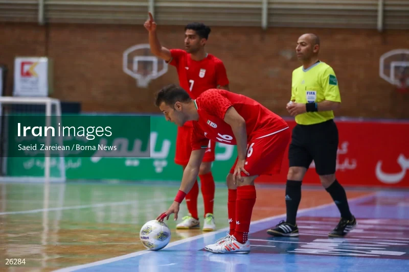 Iran Vs Uzbekistan Friendly Futsal match