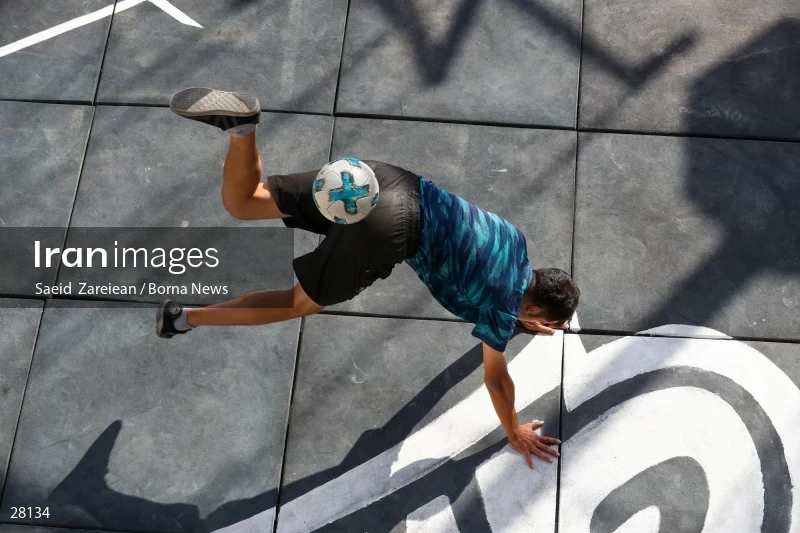 Freestyle football championship in Iran