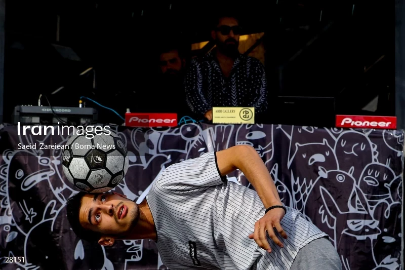 Freestyle football championship in Iran