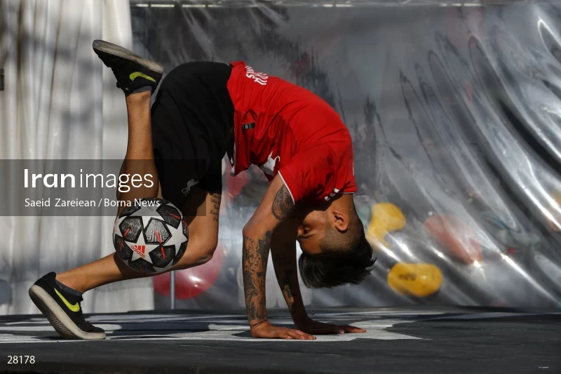 Freestyle football championship in Iran