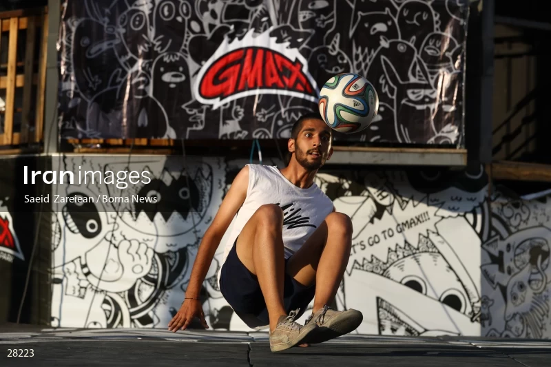 Freestyle football championship in Iran