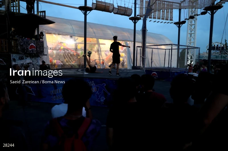 Freestyle football championship in Iran