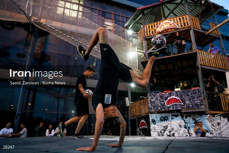 Freestyle football championship in Iran