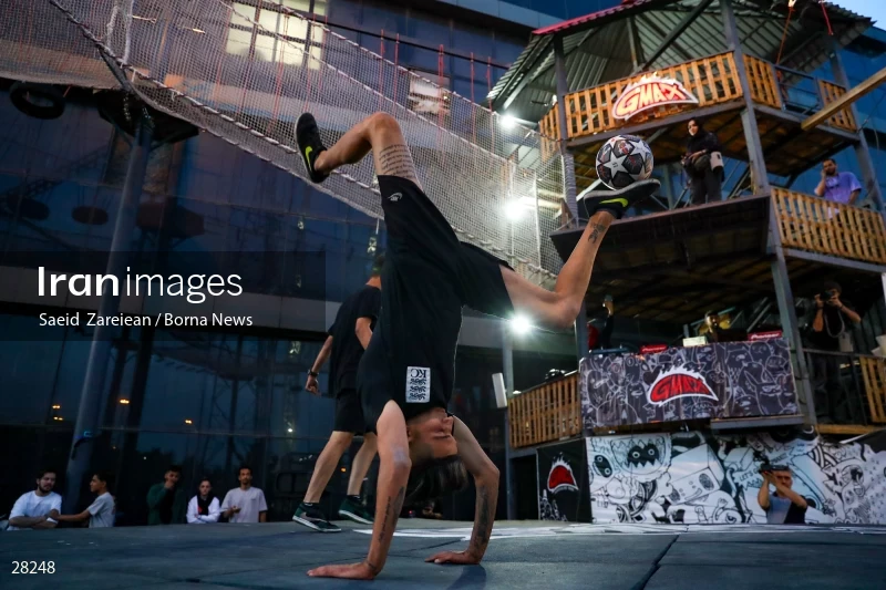 Freestyle football championship in Iran