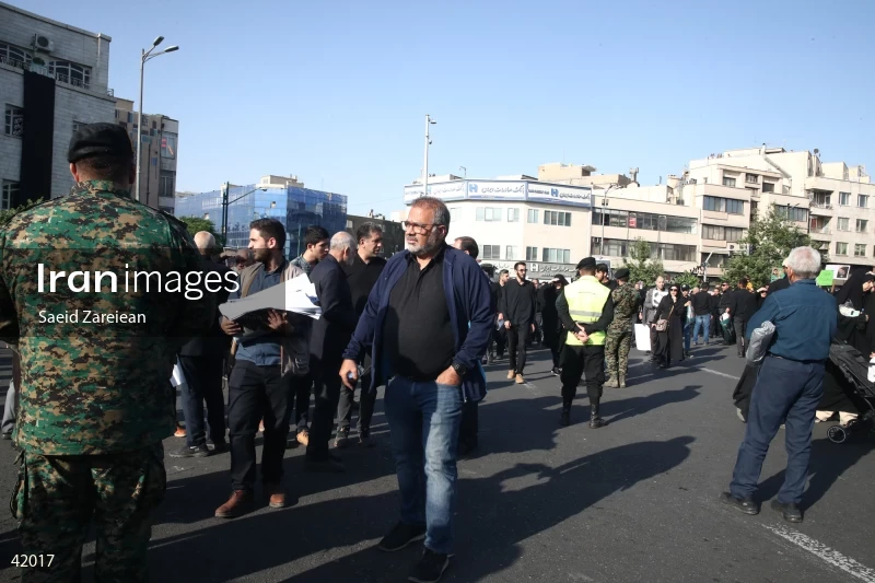 The funeral for Seyed Ebrahim Raisi, the President of Iran, and his companions in Tehran