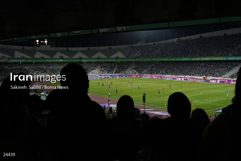 The first attendance of women in the stadium in a match of the Premier Football League of Iran