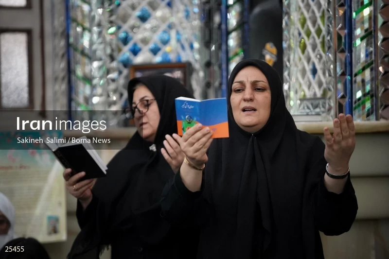 Qadr Night in Lavizan PanjTan Shrine (23rd day of Ramadan)
