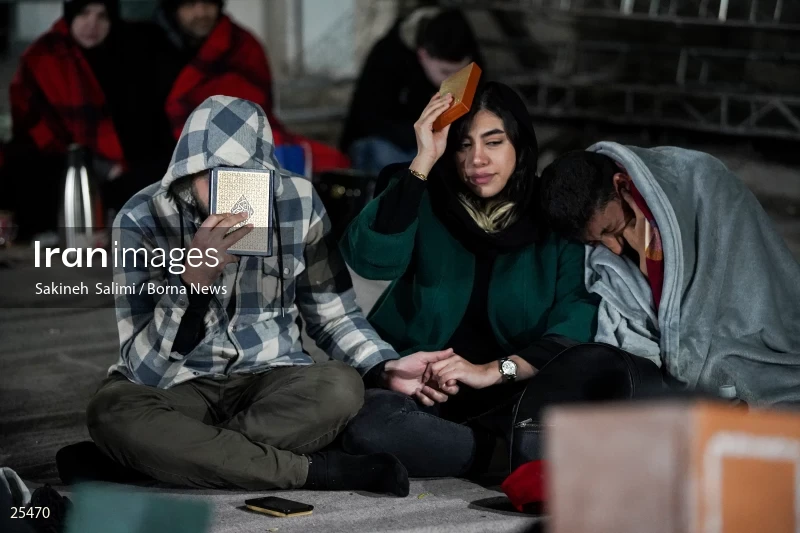 Qadr Night in Lavizan PanjTan Shrine (23rd day of Ramadan)