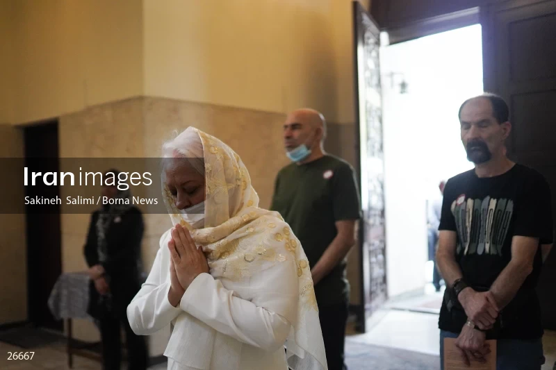 Commemoration ceremony of Armenian massacre victims