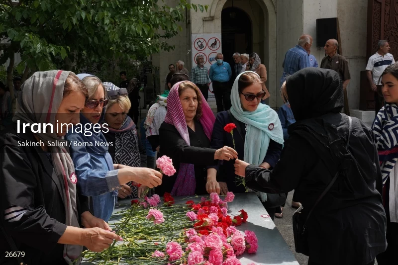 Commemoration ceremony of Armenian massacre victims
