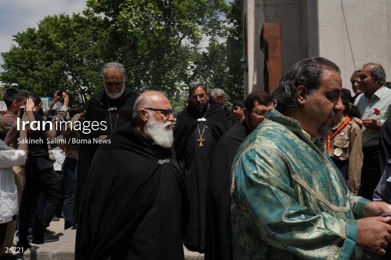Commemoration ceremony of Armenian massacre victims