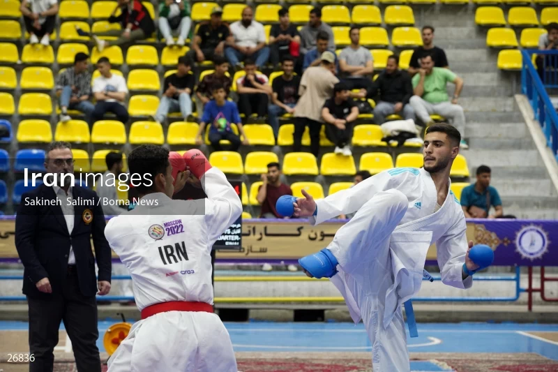 the selection matches of the men's national karate team