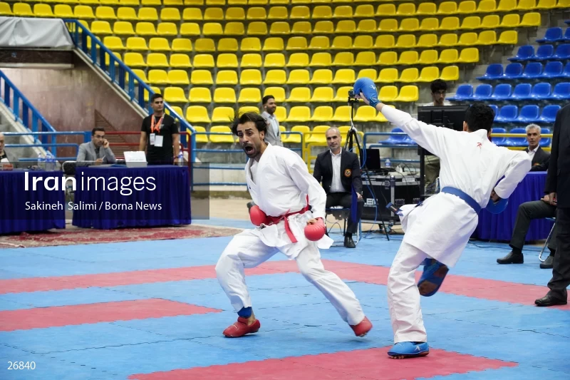 the selection matches of the men's national karate team