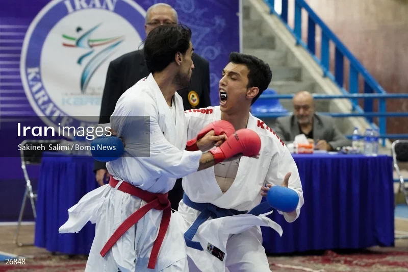 the selection matches of the men's national karate team