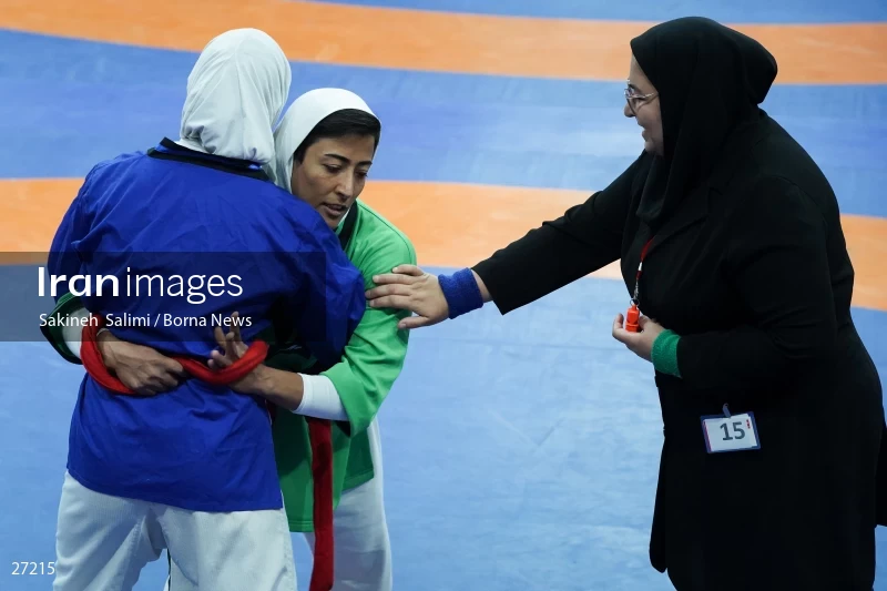 The national championship and selection of the Iranian female Alysh wrestling national team