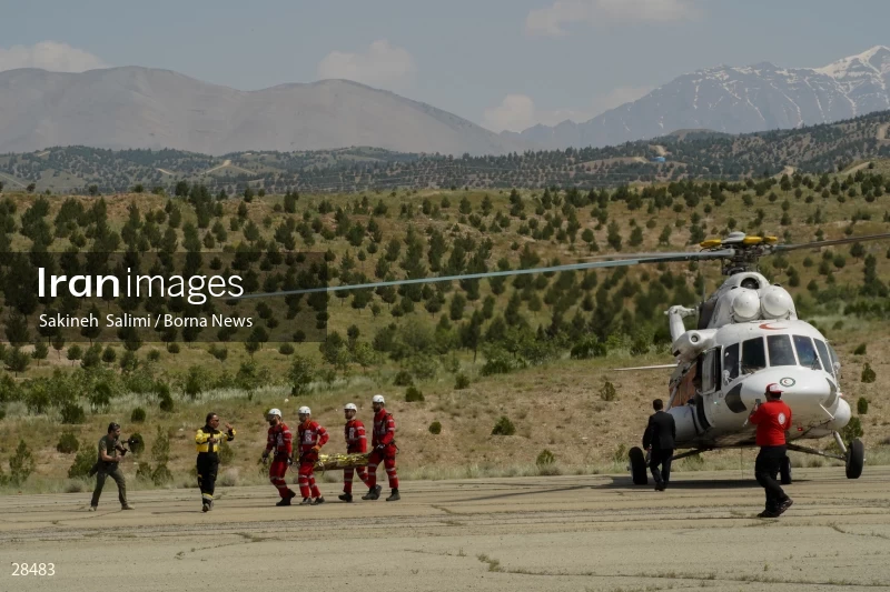 Training operation of Iranian Red Crescent Society