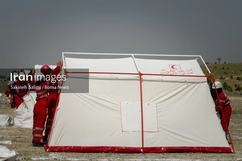 Training operation of Iranian Red Crescent Society