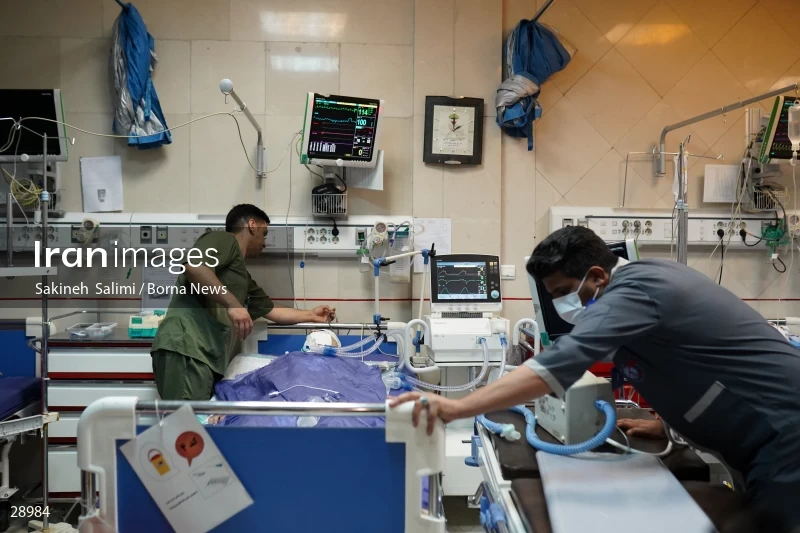 Organ donation surgery in Masih Daneshvari hospital