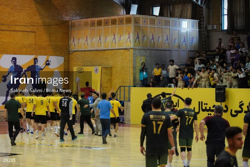 Sepahan is the champion of Iran Men`s Premier Handball League