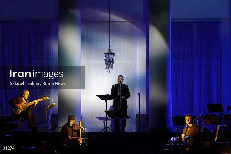 Alireza Ghorbani's concert in Saad Abad cultural and historical complex