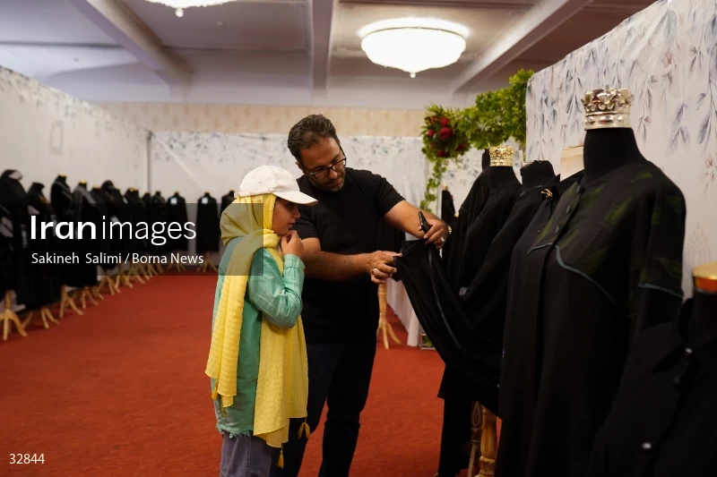 Muharram mourning clothing exhibition in Tehran