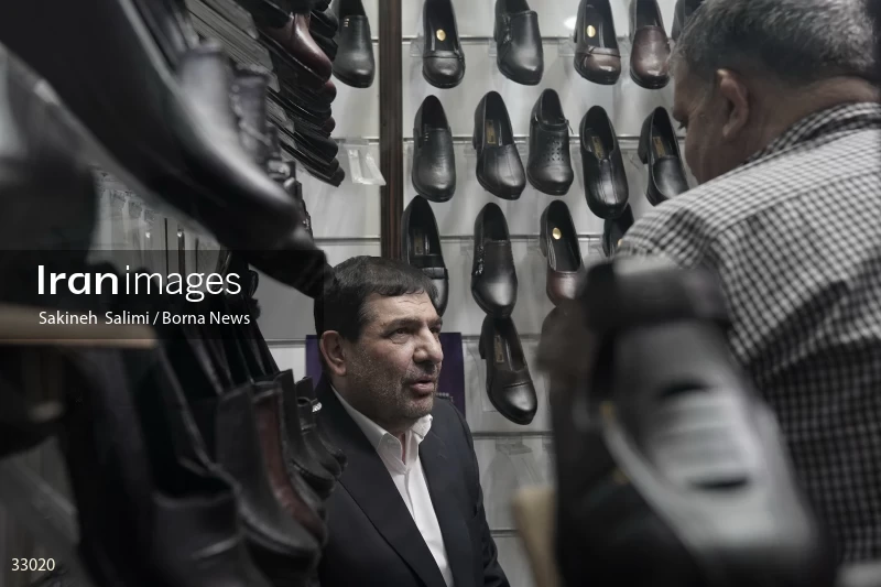First vice president visits Pachenar Bazaar in Tehran