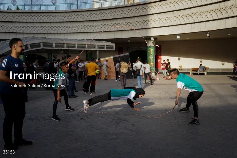 Metro Sports event in Tehran