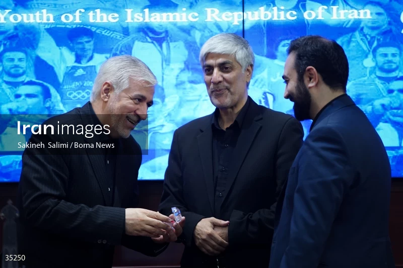 Honoring session of Hamid Sajjadi and introduction of Kioumars Hashemi as the Acting Minister of Sports and Youth