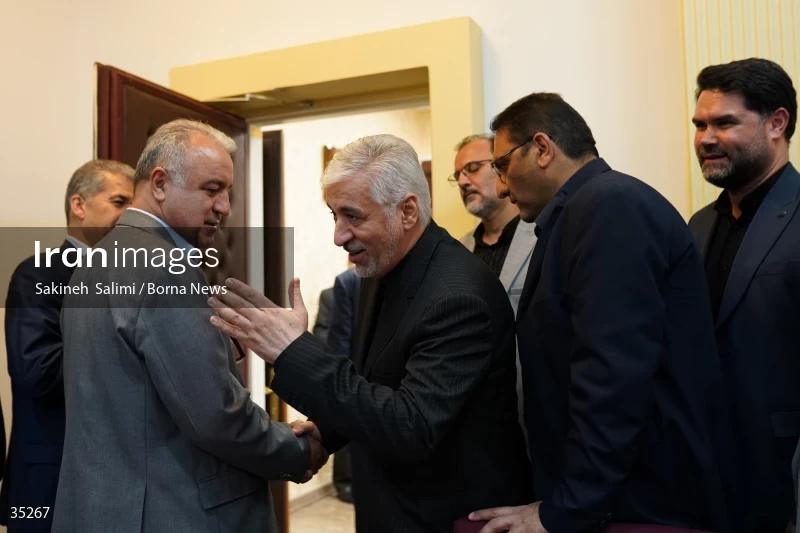 Honoring session of Hamid Sajjadi and introduction of Kioumars Hashemi as the Acting Minister of Sports and Youth
