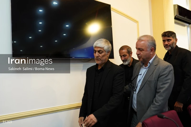 Honoring session of Hamid Sajjadi and introduction of Kioumars Hashemi as the Acting Minister of Sports and Youth