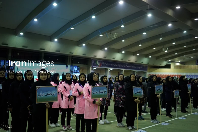 The opening ceremony of sports competitions for students with hearing impairments