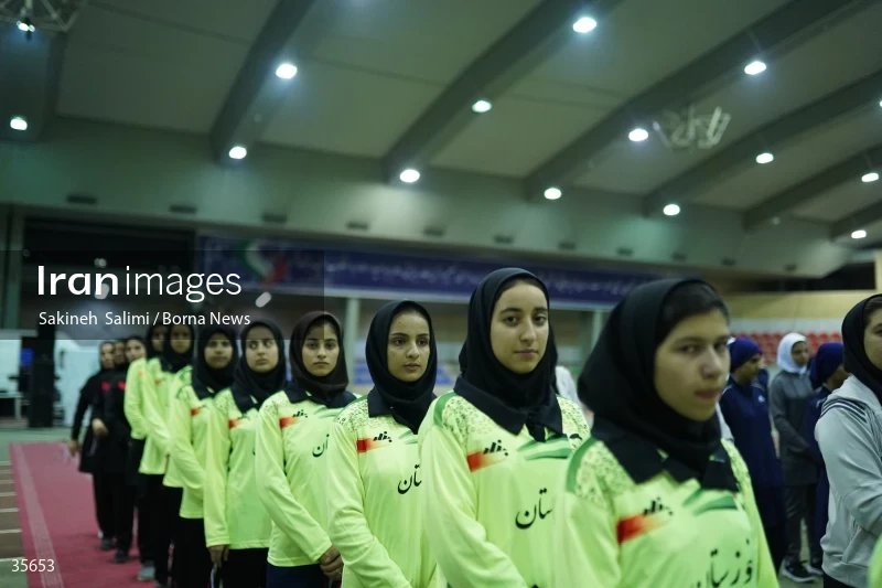 The opening ceremony of sports competitions for students with hearing impairments