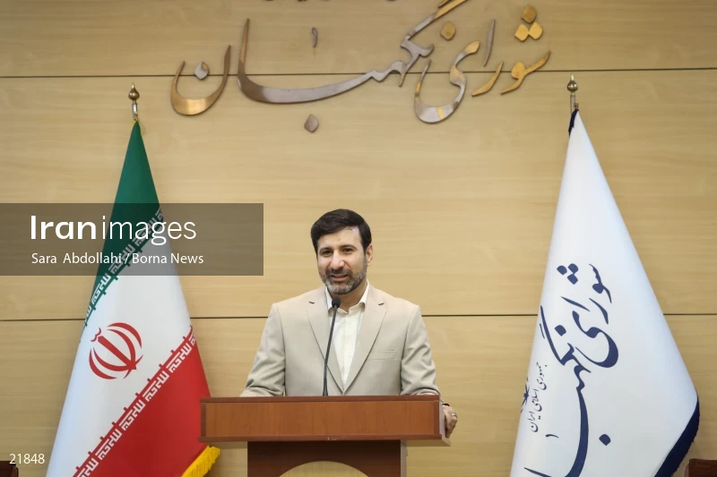 Press confrence of Hadi Tahan Nazif
