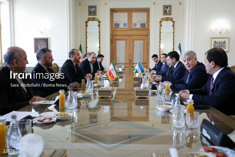 Meeting of the Acting Foreign Minister of Uzbekistan with Iranian Foreign Minister