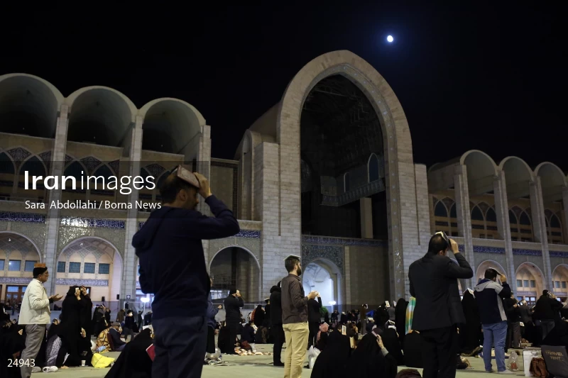 Qadr Night in Tehran Mosalla - 19th day of Ramadan