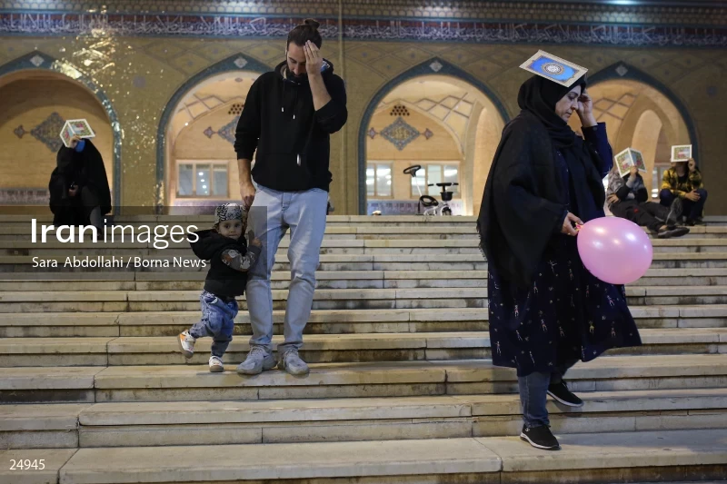 Qadr Night in Tehran Mosalla - 19th day of Ramadan