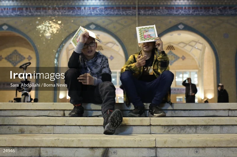 Qadr Night in Tehran Mosalla - 19th day of Ramadan
