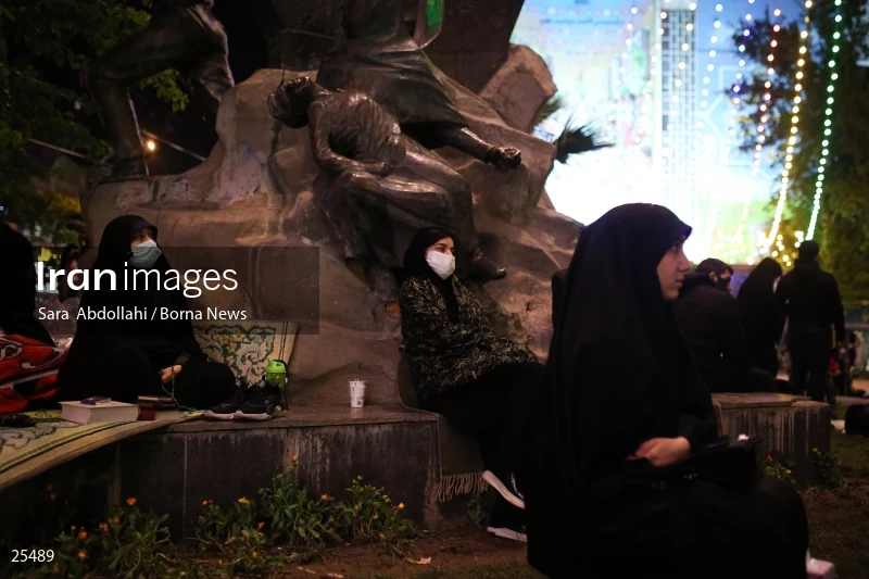 Qadr Night in Tehran Palestine Square (23rd day of Ramadan)