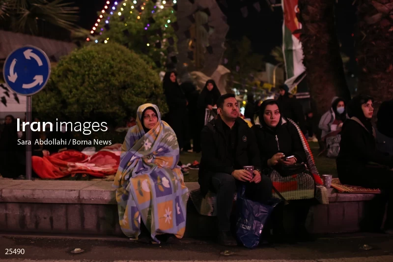 Qadr Night in Tehran Palestine Square (23rd day of Ramadan)