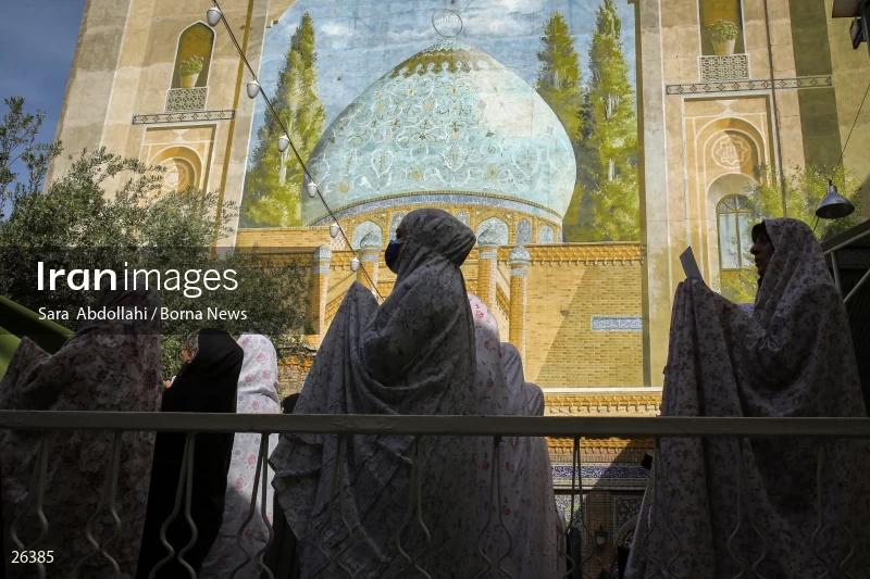 Iranians perform Eid al-Fitr prayers in Tehran