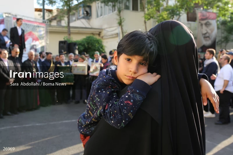 Funeral ceremony of martyr Johnny Bet Oshana