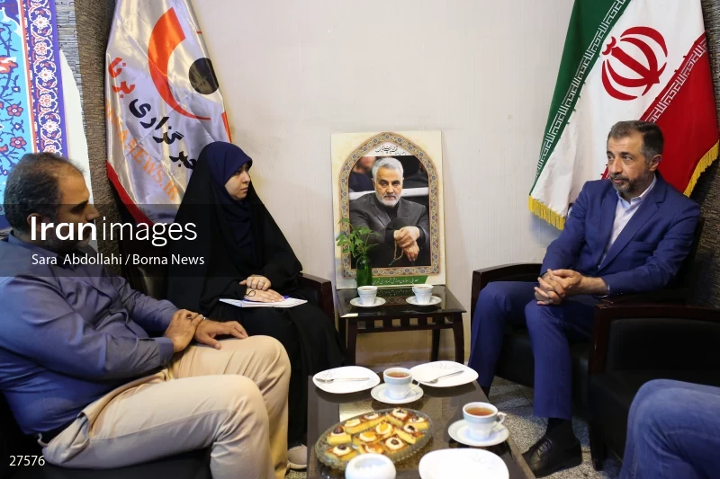Shahrokh Ramin, the head of Pharmaceutical Complex of Iranian Red Crescent Society
