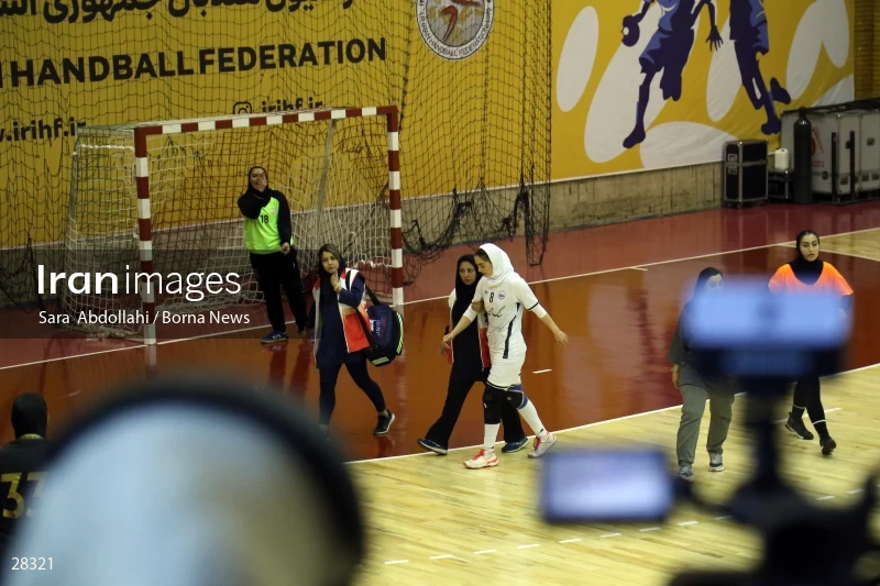 Sang Ahan Bafq is the champion of Iran Women's Premier Handball League
