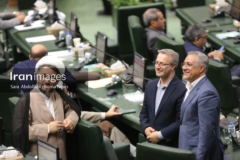 The meeting of Iranian Parliament to review the qualifications of the proposed Minister of Agriculture