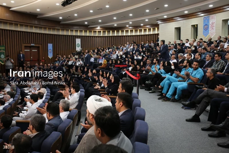 Opening ceremony of Ghadir 821-bed hospital
