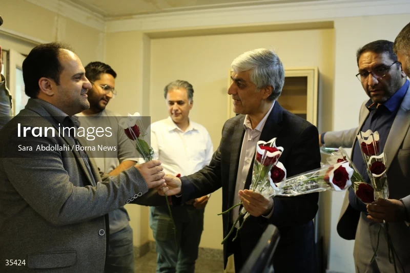 Visit of the Minister of Sports and Youth to the Borna News Agency