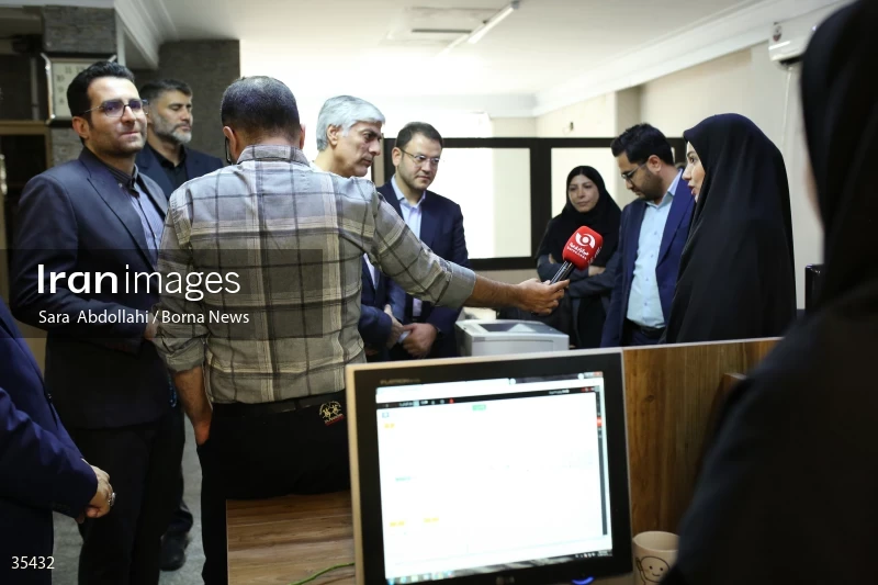 Visit of the Minister of Sports and Youth to the Borna News Agency